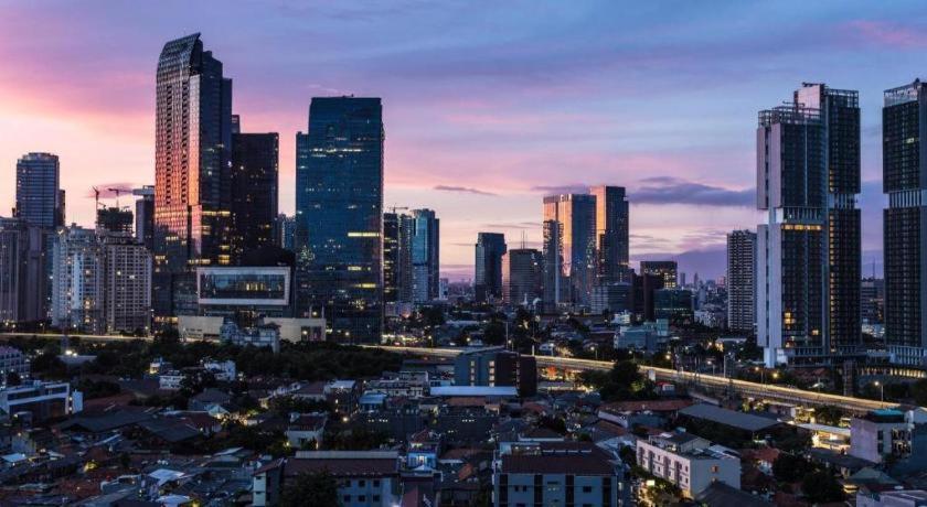 Amos Cozy Hotel Melawai Jakarta Eksteriør bilde